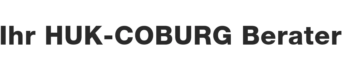 Ihr HUK-Coburg Versicherungsberater für persönliche Beratung und Versicherungslösungen